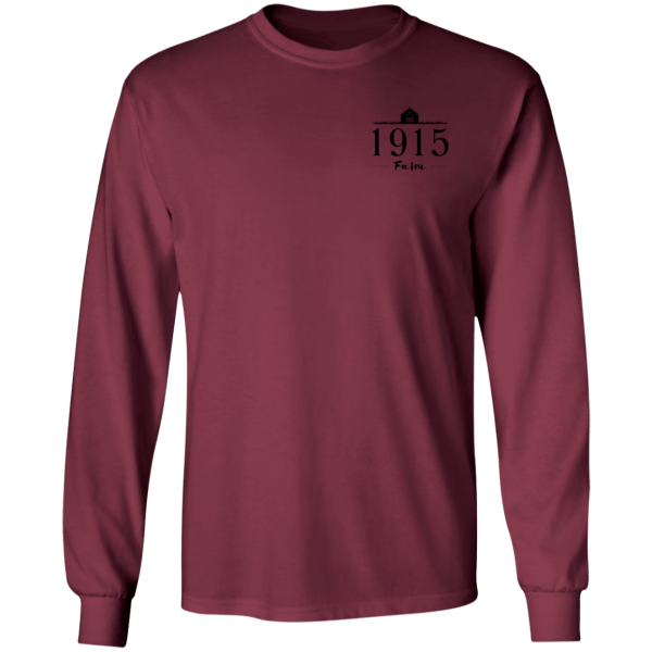 1915 Farm Logo Long Sleeve T-Shirt Sale