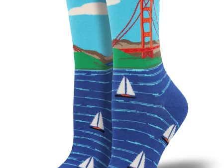 Women s  Golden Gate Bridge  Socks Discount