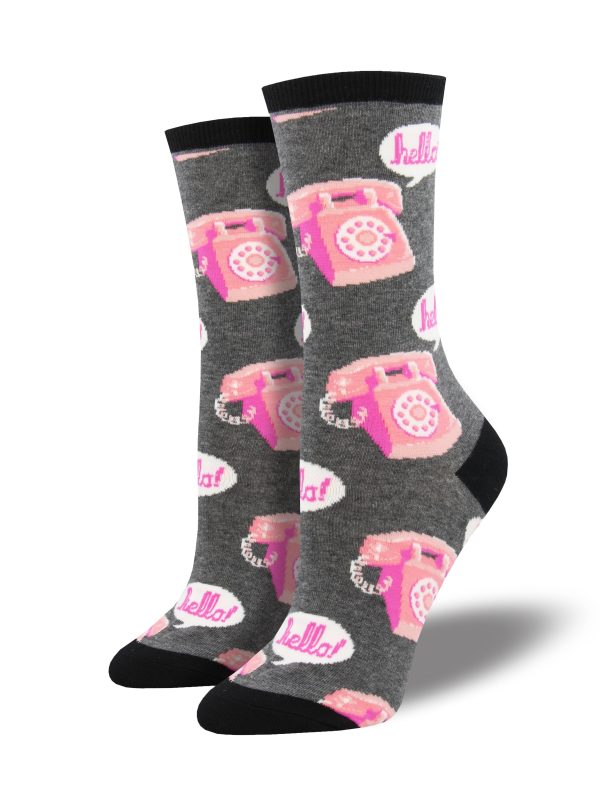 Women s  Hold The Phone  Socks For Sale