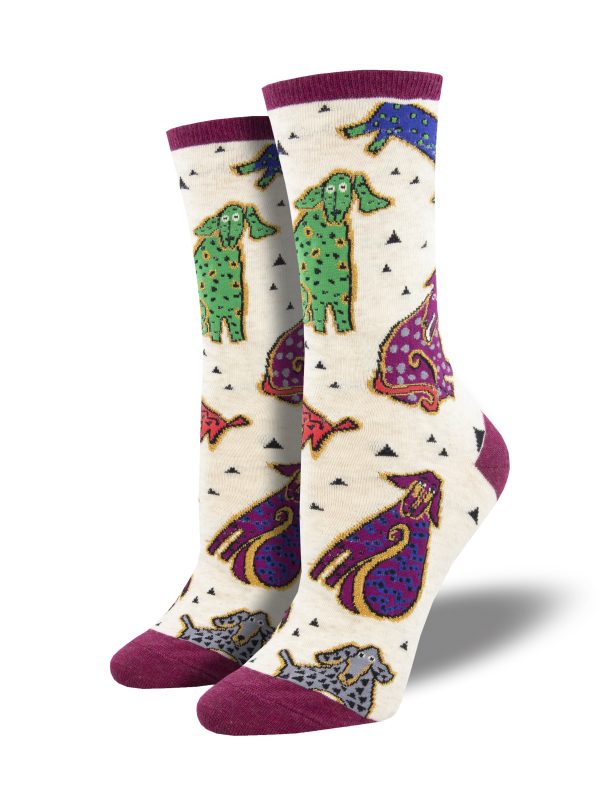 Women s Laurel Burch  Doggy Dogs  Socks For Cheap