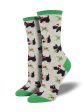 Women s  Festive Scotties  Socks Cheap