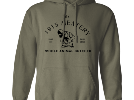 1915 Farm Meatery Hooded Sweatshirt For Cheap