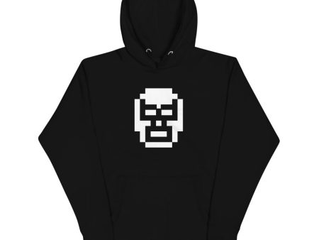 8-Bit Luchador Unisex Hoodie For Cheap