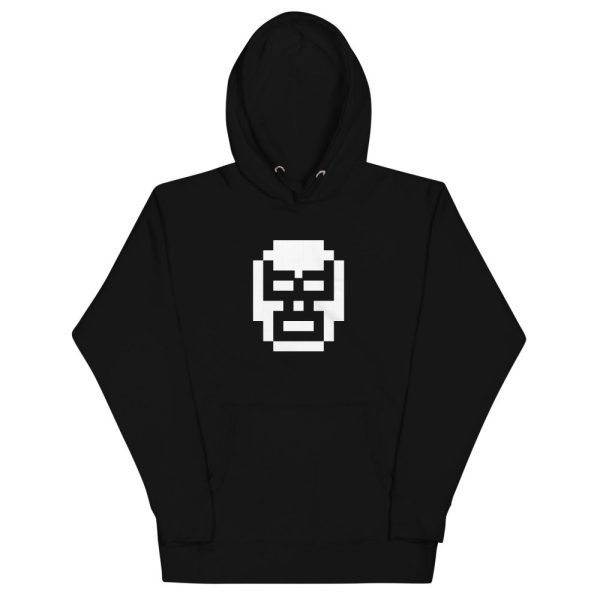 8-Bit Luchador Unisex Hoodie For Cheap