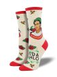 Women s Frida Kahlo  Viva La Frida  Socks Cheap