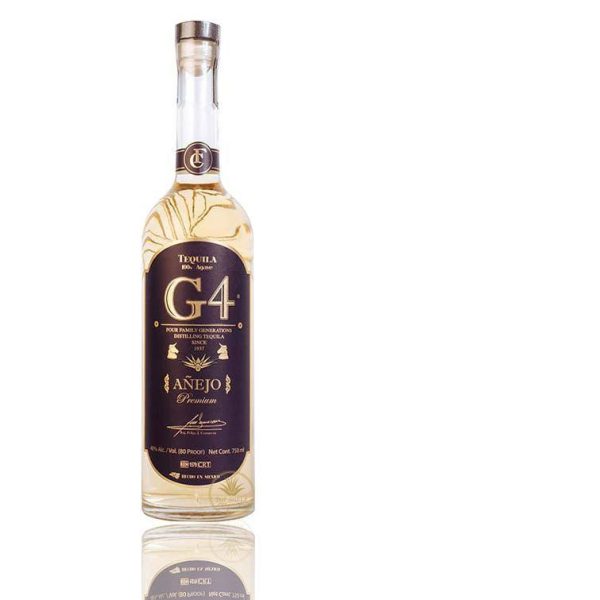 G4 Anejo Tequila (750ml   40%) Online now