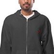 Chile Pepper Unisex fleece zip up hoodie Hot on Sale