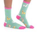 V-Toe Split Toe Novelty Socks Llama Green Big Toe Tabi Discount