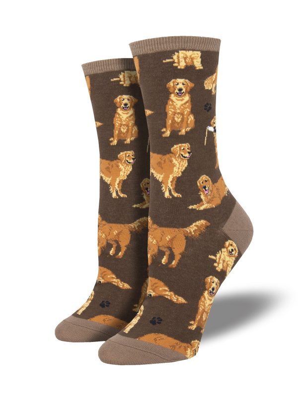 Women s  Golden Retrievers  Socks Sale