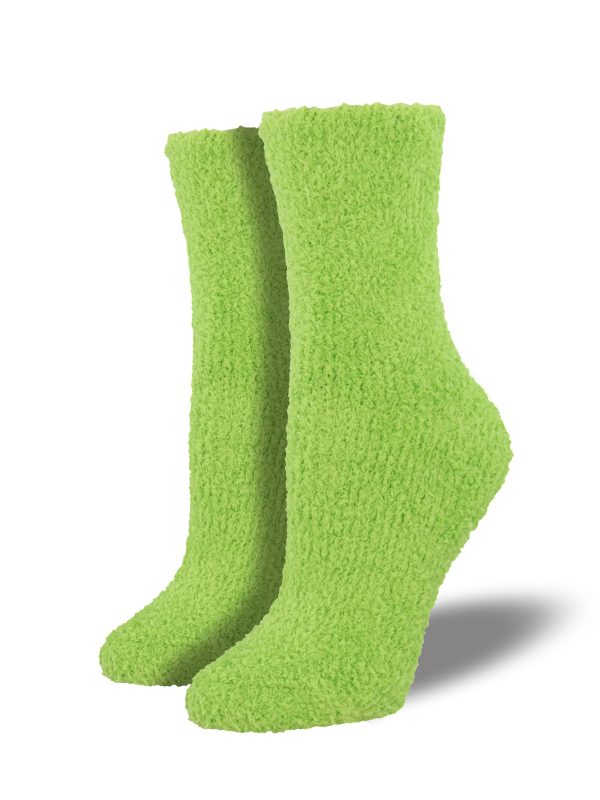 Women s Fuzzy Solid Socks For Cheap