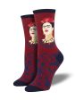 Women s Frida Kahlo  Fearless Frida  Socks Hot on Sale