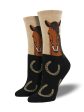 Women s  Horse Portrait  Socks For Cheap