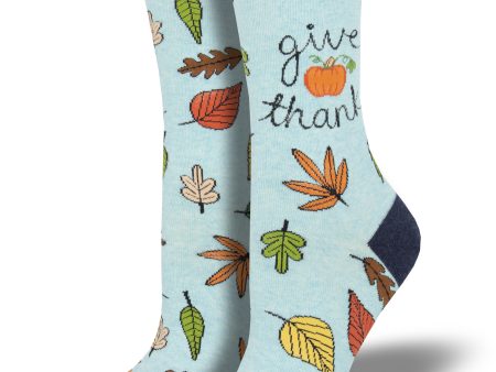 Women s  Give Thanks  Socks Online