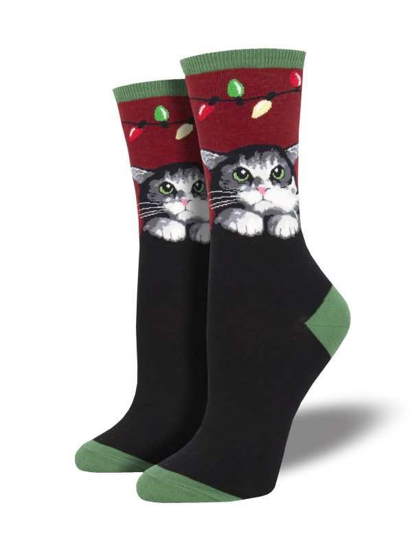 Women s  Purrty Lights  Socks For Discount