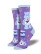 Women s Care Bears  More Coffee, Less Grumpy  Socks For Cheap