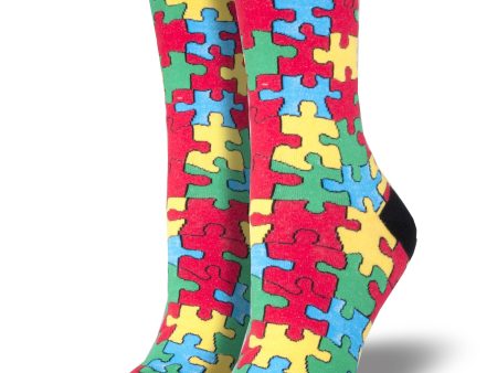 Women s  Puzzled  Socks Supply