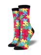 Women s  Puzzled  Socks Supply