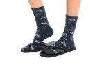 V-Toe Split Toe Novelty Grey Sharks Big Toe Tabi Socks Online Sale