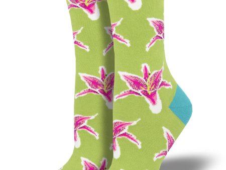 Women s  Lilies  Socks on Sale