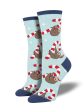 Women s  Merry Slothmas  Socks Hot on Sale