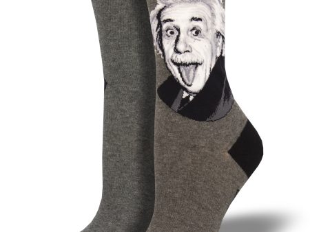 Women s Einstein Portrait Socks Online now