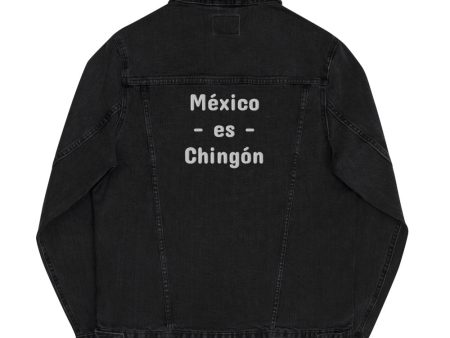 México es Chingón  Unisex denim jacket Fashion