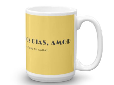 Buenos Dias, Amor Coffee Mug Online Sale