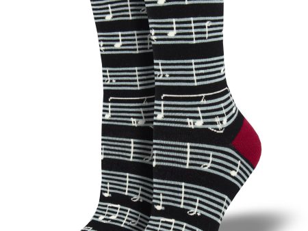 Women s Bamboo  Sheet Music  Socks For Sale