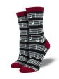 Women s Bamboo  Sheet Music  Socks For Sale