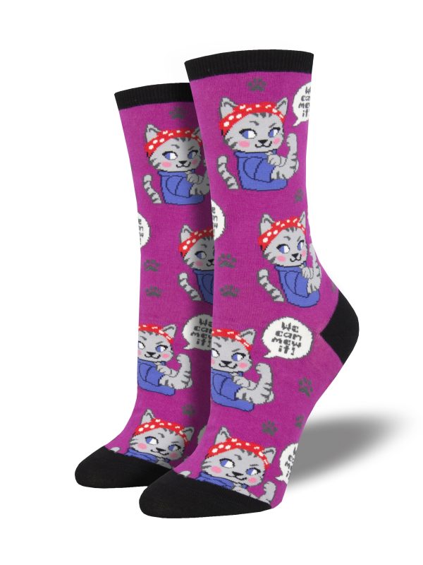 Women s  We Can Mew It  Socks Hot on Sale