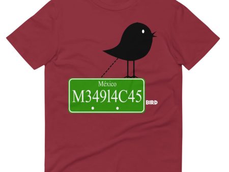 Placas Bird Short-Sleeve T-Shirt on Sale