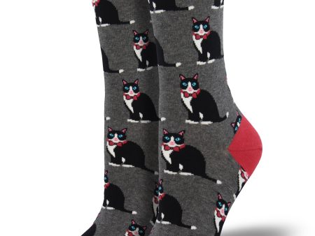 Women s  Tuxedo Cats  Socks Discount