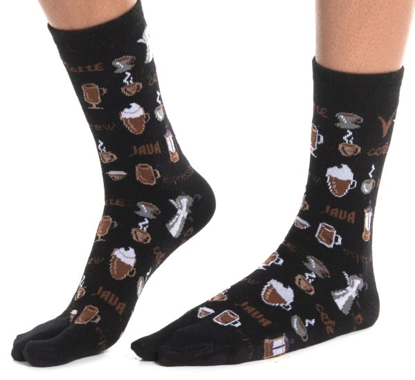 V-Toe Split Toe Novelty Coffee Carafe Big Toe Tabi Socks Supply