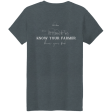 1915 Farm Know Your Farmer Women s T-Shirt on Sale