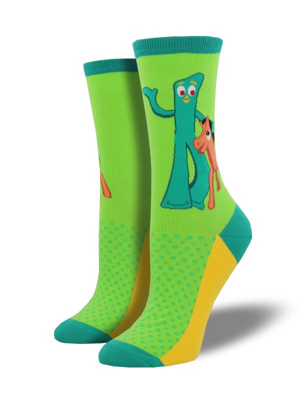 Women s Gumby  Gumby and Pokey  Socks Online