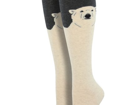 Women s  Polar Bear  Knee-High Socks Online Sale