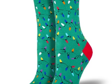 Women s  Christmas Lights  Socks Online