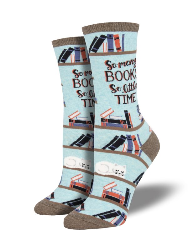 Women s  Time For A Good Book  Socks For Cheap