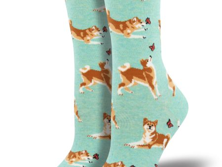 Women s  Shiba Inu  Socks Cheap