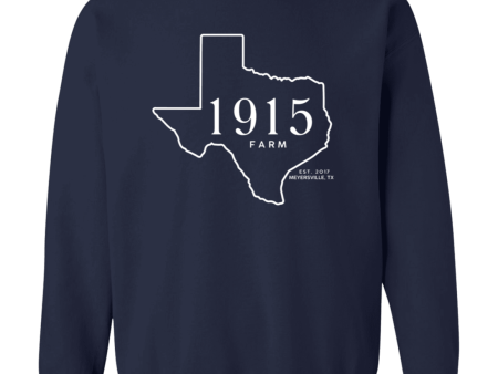 1915 Farm Texas Crewneck Sweatshirt Discount