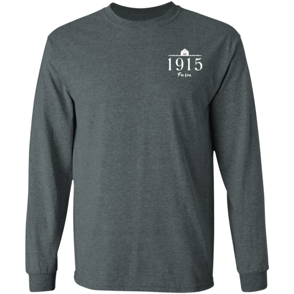 1915 Farm Logo Long Sleeve Shirt Hot on Sale