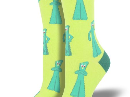 Women s Gumby  Greetings  Socks For Sale