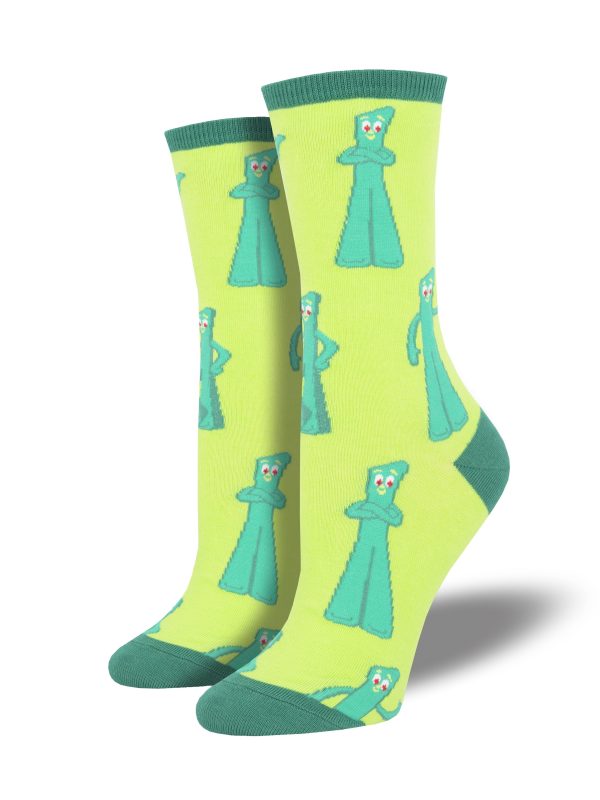 Women s Gumby  Greetings  Socks For Sale