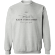 1915 Farm Know Your Farmer Crewneck Sweatshirt Discount