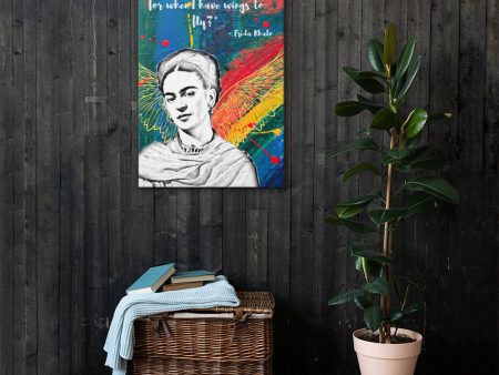 Frida Wings to Fly Canvas Online Sale