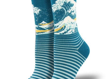 Women s Bamboo  The Wave  Socks For Sale