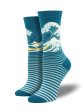 Women s Bamboo  The Wave  Socks For Sale