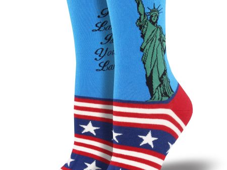 Women s  Lady Liberty  Socks Online Sale