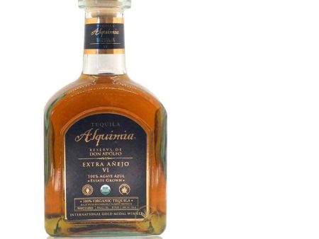 Alquimia Reserve de Don Adolfo 6 Year Extra Anejo Organic Tequila (750ml   40%) Online now