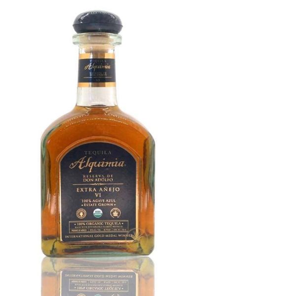 Alquimia Reserve de Don Adolfo 6 Year Extra Anejo Organic Tequila (750ml   40%) Online now